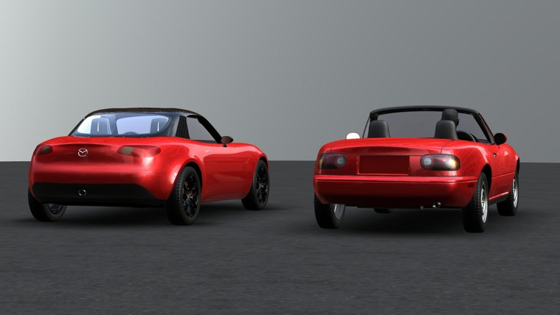 Illustration for article titled Here's How Mazda Designed The New Miata To Be Like The Original